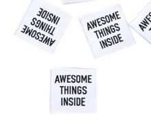 1 Label - Awesome - Weiß - Anlukaa