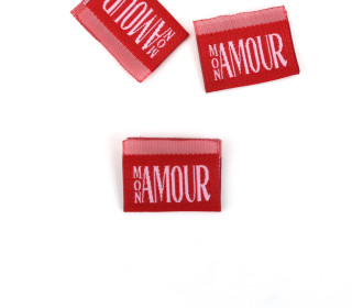 1 Label - MON AMOUR - Rot - Lausemia Design Studio