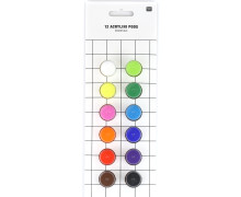 12x 3,5ml Acrylfarbe - Acrylini - Pods - Rico Design - Essentials