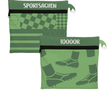 DIY-Nähset - 2 Wetbags - Softshell - Fußball
