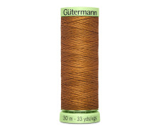 1 Rolle Knopflochgarn - Extra stark - Zierstichfaden - Gütermann - 30m - Rostrot (448)