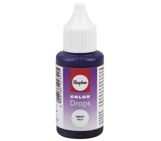 Color Drops - flüssiges Farbkonzentrat - Violett - Lösungsmittelfrei - 25ml - Rayher