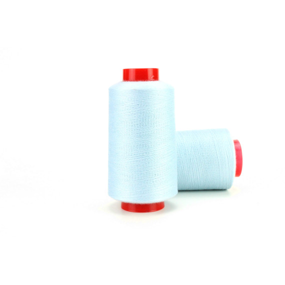 1 Rolle Overlockgarn - Kone - Eisblau (3129)