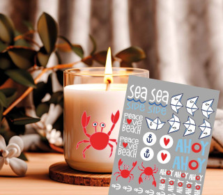 Rub-On Sticker - Sea You Soon - Ahoy - Hamburger Liebe - Tante Henni Rub-Ons - vielfältig nutzbar