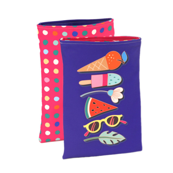 DIY-NÄHSET - Buchtasche - Vacation - Hamburger Liebe - Softshell - abby and amy