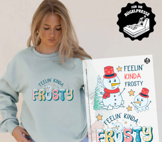 Onkel Bo's Bügelbilder - DIN A4 - Feelin' kinda FROSTY - BIG