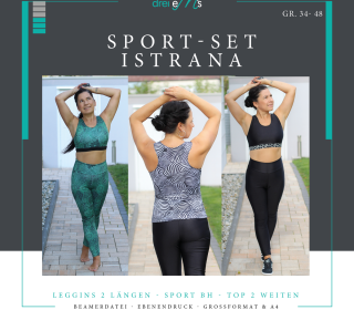 Ebook Sportset BH,Leggins,Top ISTRANA Gr. 34-48