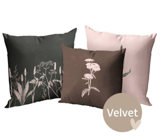Kissenstoff - DIY - Kissen-Set - Herbstzauber - Wilde Wiesen  - Lausemia Design Studio - abby and amy