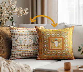 Genähtes Kissen inkl. Inlet - Wild West - Desert Spirit - Sanne Paul - Mein Hanseherz