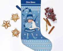 DIY-Nähset - Nikolaussocke - Softshell - Wichtelfreunde