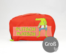 DIY-Nähset - GROß - Kosmetiktasche - Binz - Badevergnügen - Krokodil - ela ideen - abby and amy