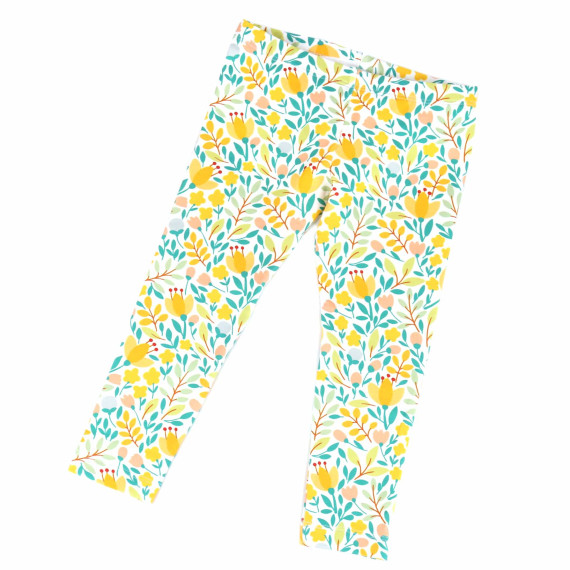 Sommersweat - Frohe Frühlingsblumen - Bunt - Weiß - Bio Qualität - abby and me
