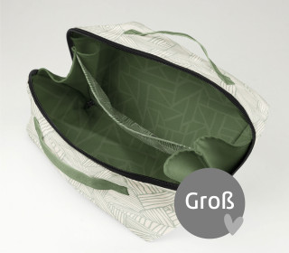 DIY-Nähset - Kosmetiktasche - Binz - Groß - Geometric Shapes - abby and amy