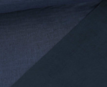 Softshell - Fleece - Uni - Melange - Stahlblau