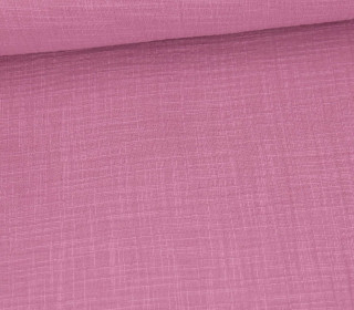 Musselin - Muslin - Double Gauze - Schnuffeltuch - Windeltuch - Uni - Slub-Garn - Altbeere