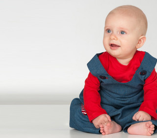 Kinder Baby Latzhose Overall Schnittmuster pdf mit Trägern und Gummizug am Rückenteil. Strampler Trägerhose ARTURO von Patternforkids Gr. 56 - 98
