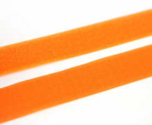 1 Meter Klettband - Klettverschluss - Zum Nähen - Hook & Loop - 25mm - Orange
