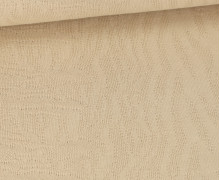 Jacquard Jersey - Geschwungenes Muster - Sand