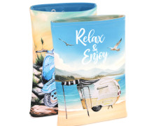 DIY-NÄHSET - Buchtasche - Relax & Enjoy - Softshell - abby and amy