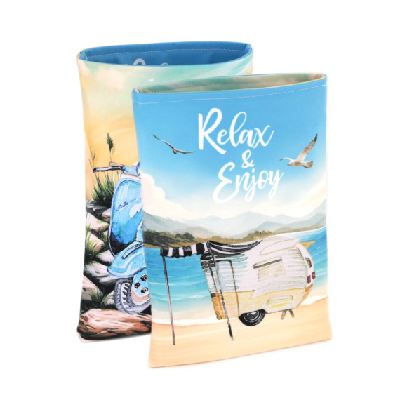DIY-NÄHSET - Buchtasche - Relax & Enjoy - Softshell - abby and amy