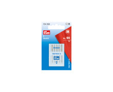 5 Nähmaschinen Nadeln - Stretch - 130/705 - Nr.90 -  Prym - Silber