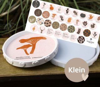 Outdoorstoff - Herbstzauber - Inlays für Silikon - Dekoteller - Tablett - Klein - Lausemia Design Studio - abby and amy