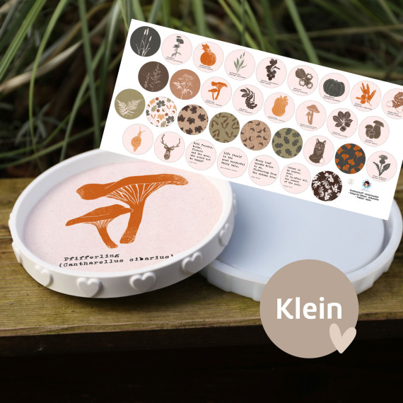 Outdoorstoff - Herbstzauber - Inlays für Silikon - Dekoteller - Tablett - Klein - Lausemia Design Studio - abby and amy