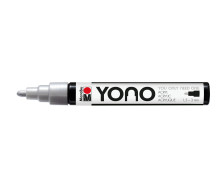 1 YONO Marker - Acrylmarker - 1,5-3mm - Marabu - Silber (Col. 082)