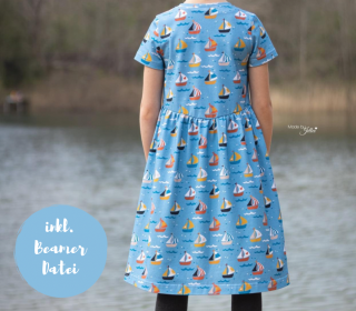 Flouncy Dress inkl. BEAMER Datei - Gr. 86 - 164