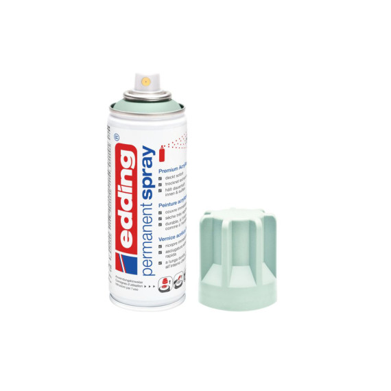 4x Edding Permanent-Spray Silber Matt – Schnelltrocknend & Kratzfest