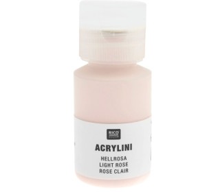 Acrylfarbe - Acrylini - 22ml - Matt - Geruchsarm - Rico Design - Hellrosa