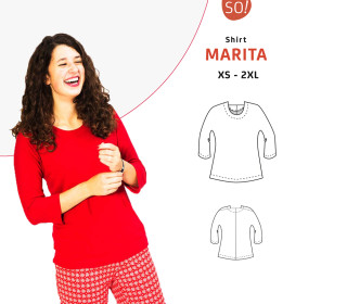 Ebook - Shirt - MARITA von SO Pattern | XS - 2XL