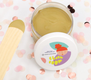 Siebdruckfarbe - Olive - Sand - Koko & Dolores - 100ml - wasserbasiert - vegan - für Textil