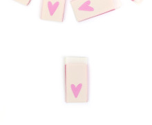 1 Label - Herz - Creme/Rosa - jojulein design