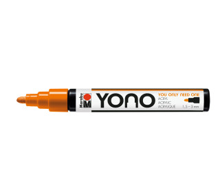 1 YONO Marker - Acrylmarker - 1,5-3mm - Marabu - Orange (Col. 013)