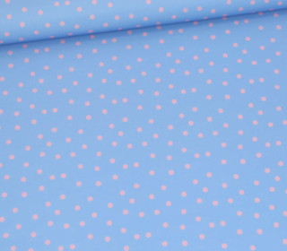 Badelycra - Punkteliebe - Hellblau/Rosa - abby and amy