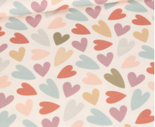 Jersey - The Little Joys - Herzen - Offwhite - Bio-Qualität - abby and me