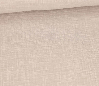 Musselin - Muslin - Double Gauze - Schnuffeltuch - Windeltuch - Uni - Slub-Garn - Sand