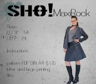 SHO!Rock - a pleated skirt