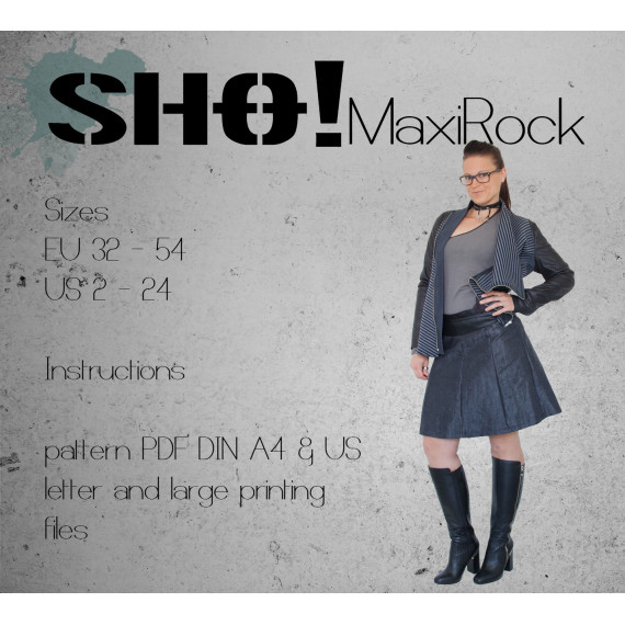 SHO!Rock - a pleated skirt