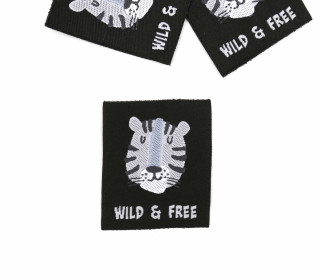 1 Label - WILD & FREE - Schwarz/Hellblau