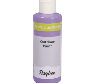 Acrylfarbe - 80ml - Outdoor - Wasserbasis - Rayher - Violett