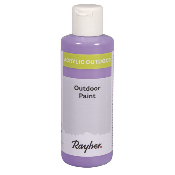 Acrylfarbe - 80ml - Outdoor - Wasserbasis - Rayher - Violett