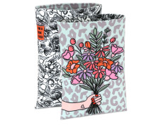 DIY-NÄHSET - Buchtasche - Blumenstrauß - Cherry Picking - Softshell - abby and amy