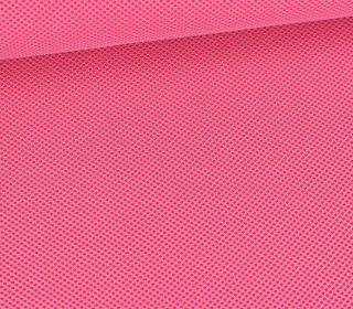 Wattierter Mesh - Air Mesh - Uni - Rosa