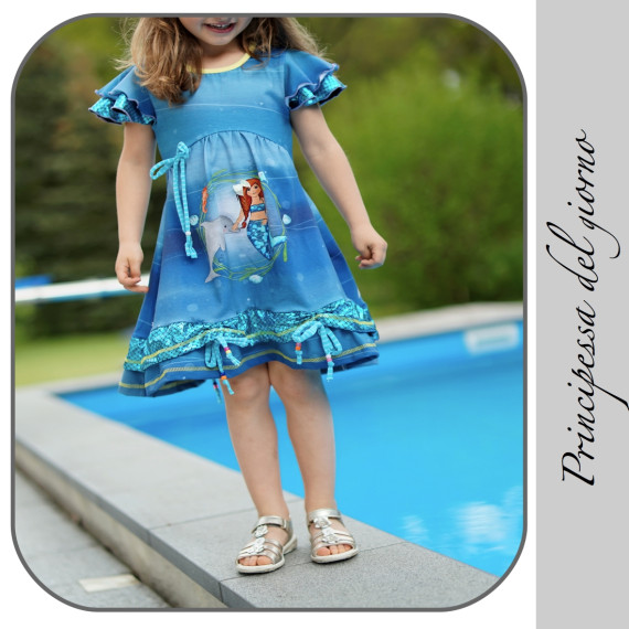 Principessa del giorno: Sommerkleid Mädchen ebook 92-158