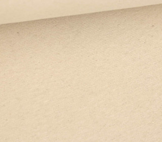 Leinen Jersey - Uni - Meliert - Beige