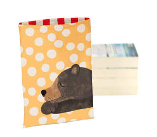 DIY-NÄHSET - Buchtasche - Tierisch Bunt - Bär - Andrea Liesert - Softshell - abby and amy