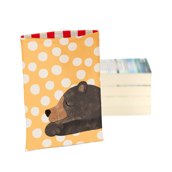 DIY-NÄHSET - Buchtasche - Tierisch Bunt - Bär - Andrea Liesert - Softshell - abby and amy