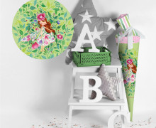 DIY-Nähset Schultüte - Blütenelfe - Wildblume Illustration - zum selber Nähen